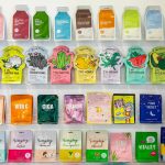 The beauty merchandise includes face masks. (Ryan Berry / The Herald)