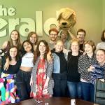 Some Herald staff members pose for a photo on June 18, 2024, one day before major newsroom cuts were announced. (Photo provided)