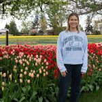 Nicole Roozen, the executive director of the Skagit Valley Tulip Festival. (Will Geschke / The Herald)