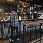 Inside In The Shadow Brewing on Wednesday, March 12, 2025 in Arlington, Washington. (Olivia Vanni / The Herald)