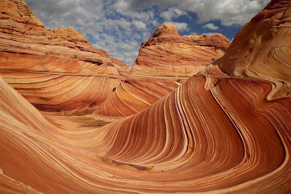 The Wave (Coyote Buttes), on the Arizona/Utah Border. Frank Fichtmueller // Shutterstock