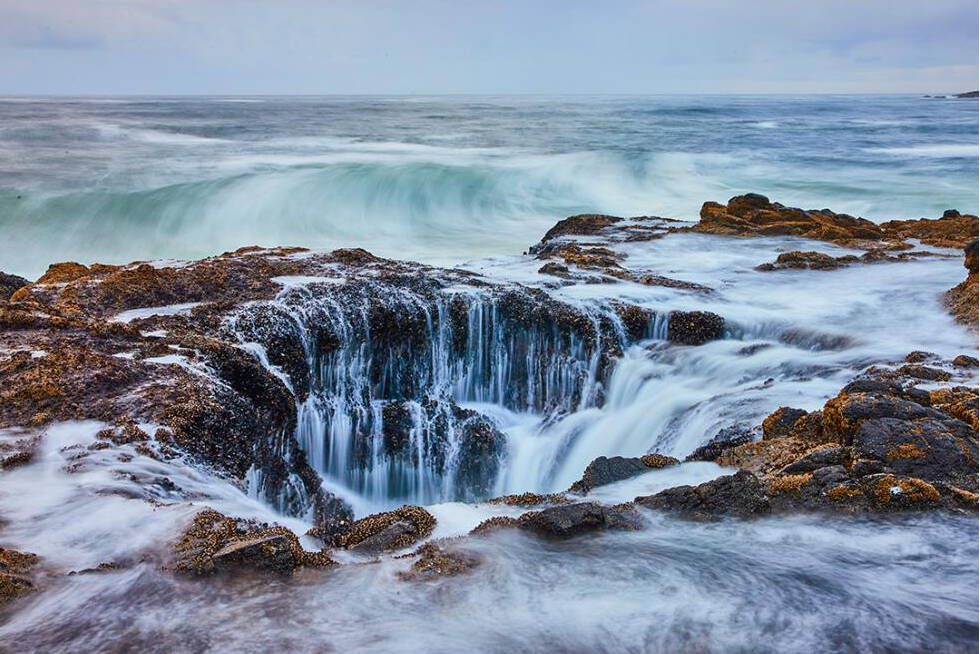 Thors Well, Oregon Coast. Nicholas J Klein // Shutterstock
