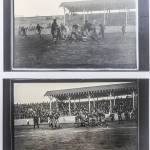 Photographs of the 1920 high school national championship football game held at the North Middle School field. (Olivia Vanni / The Herald)