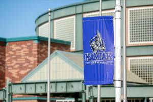 Kamiak High School is pictured Friday, July 8, 2022, in Mukilteo, Washington. (Ryan Berry / The Herald)