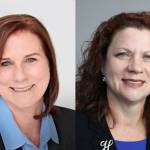 From left, Patsy Cudaback and Heather Fulcher