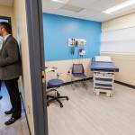 Inside one of the new Student Health Clinic rooms on Oct. 30, 2025 in Everett, Washington. (Olivia Vanni / The Herald)