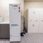 A vaccine refrigerator and lab inside the new Student Health Clinic at Everett High School on Oct. 30, 2025 in Everett, Washington. (Olivia Vanni / The Herald)
