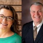 Cassie Franklin, left, and Scott Murphy. (Provided photos)