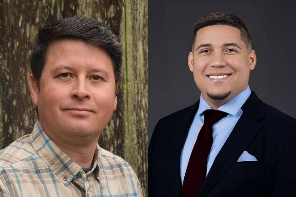 Luis Burbano, left, and Alan Rubio
