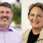 Sam Hem, left, and Erica Weir