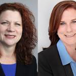 Heather Fulcher, left, and Patsy Cudaback