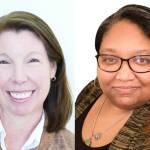 Jen Hirman, left, and Janelle Burke