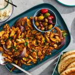 Oven-Roasted Chicken Shawarma. Food stylist: Hadas Smirnoff. (Linda Xiao/The New York Times)