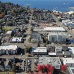 A view of Colby Avenue in downtown Everett on Oct. 14, 2025. (Olivia Vanni / The Herald)