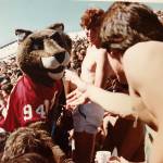 Provided photo
Dean Greve, an original Butch and 1981 Washington State University graduate, works the crowd.