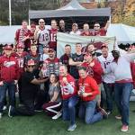 The first reunion of former Butches at the mascot’s 40th birthday celebration in Pullman in 2018. (Provided photo)
