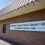 The Stanwood-Camano School District Administration and Resource Center on Monday, April 22, 2024 in Stanwood, Washington. (Olivia Vanni / The Herald)