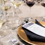 Chateau Ste. Michelle’s Somm’s Table setting and menu on Wednesday, Jan. 21, 2026 in Woodinville, Washington. (Olivia Vanni / The Herald)