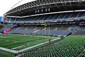 The Lumen Field playing surfaced received an F grade by Seattle Seahawks players, per an ESPN report. (Photo courtesy of the Seattle Seahawks)