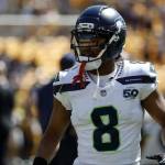 Seahawks Coby Bryant (8) will sign with the Chicago Bears, according to The Athletic. (Getty Images / The Athletic)
