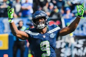 Kenneth Walker reportedly agreed to a three-year, $45 million contract with the Kansas City Chiefs. (Photo courtesy of Edwin Hooper / Seattle Seahawks)