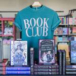 The newest book releases on display as you walk in at Hardcovers Romance Bookstore on Tuesday, July 8, 2025 in Mill Creek, Washington. (Olivia Vanni / The Herald)