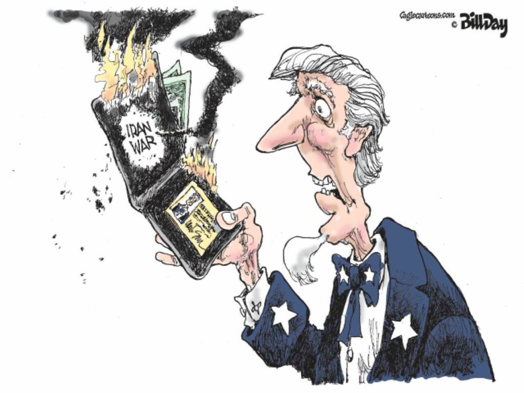 editorial cartoon