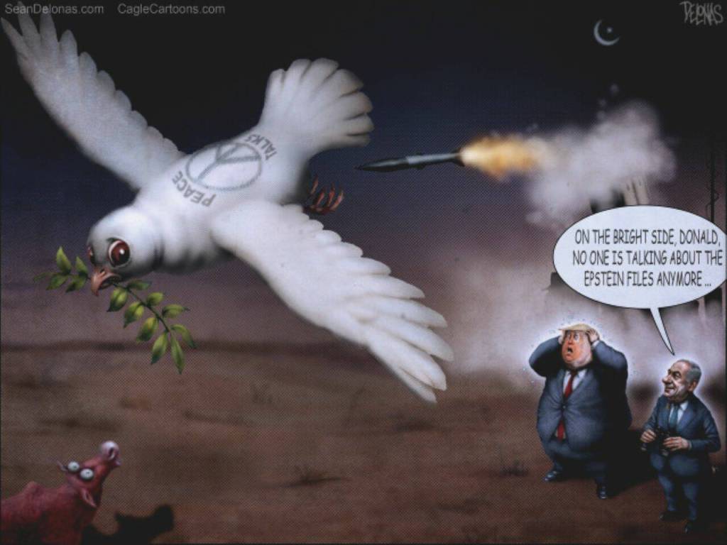 editorial cartoon