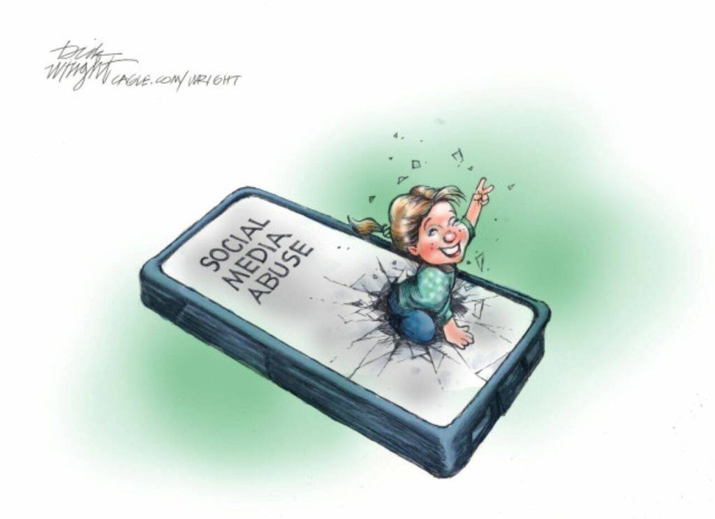 editorial cartoon
