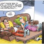 editorial cartoon