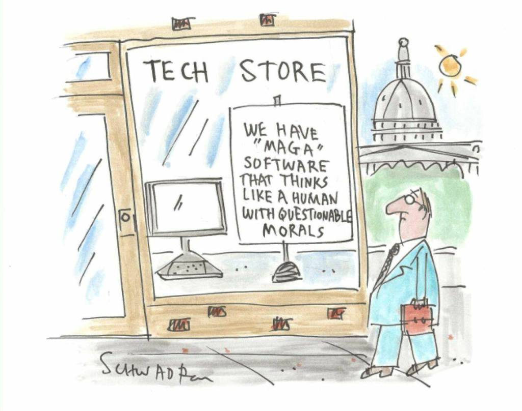 Editorial cartoon
