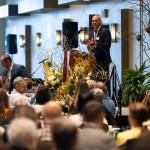Jesse Bradley speaks at the Snohomish County Prayer Breakfast on Friday in Everett.