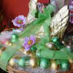 In many European Easter baskets, chocolate eggs come from  where else?  chocolate hens. (Rick Steves)