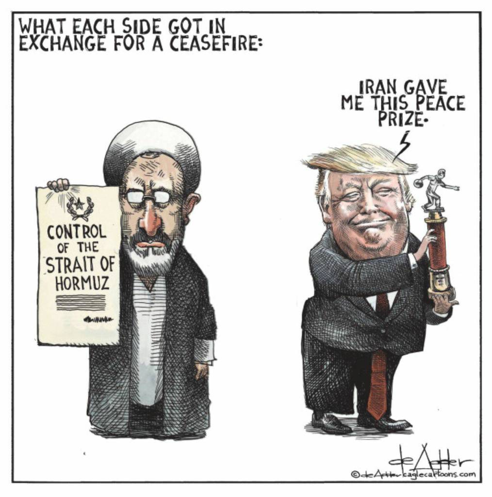 Editorial cartoon