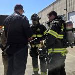 North County Regional Fire Authority
North County Regional Fire Authority crews respond to an explosion at a marijuana growing facility Thursday in Arlington.