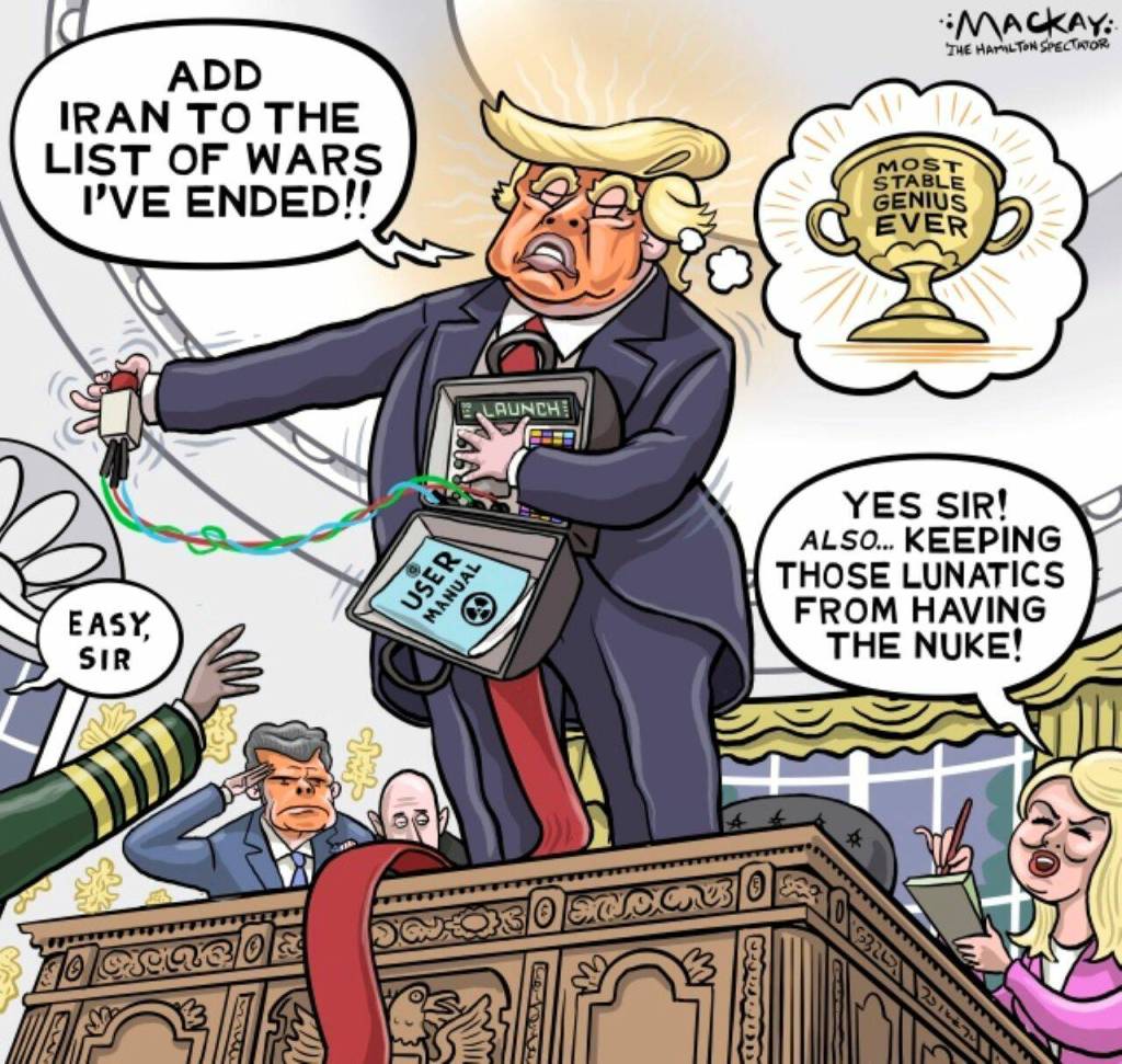 Editorial cartoon