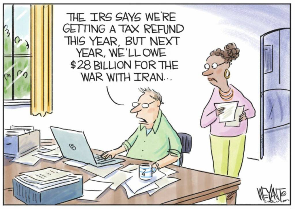 Editorial cartoon