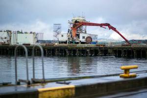Ryan Berry / The Herald
Pier 3 at the Port of Everett Seaport is seen in Everett.