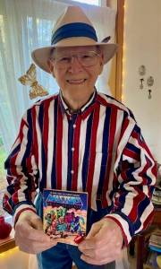 Provided photo
Roger Sweet holds a Masters of the Universe comic he signed for a fan in December 2025.