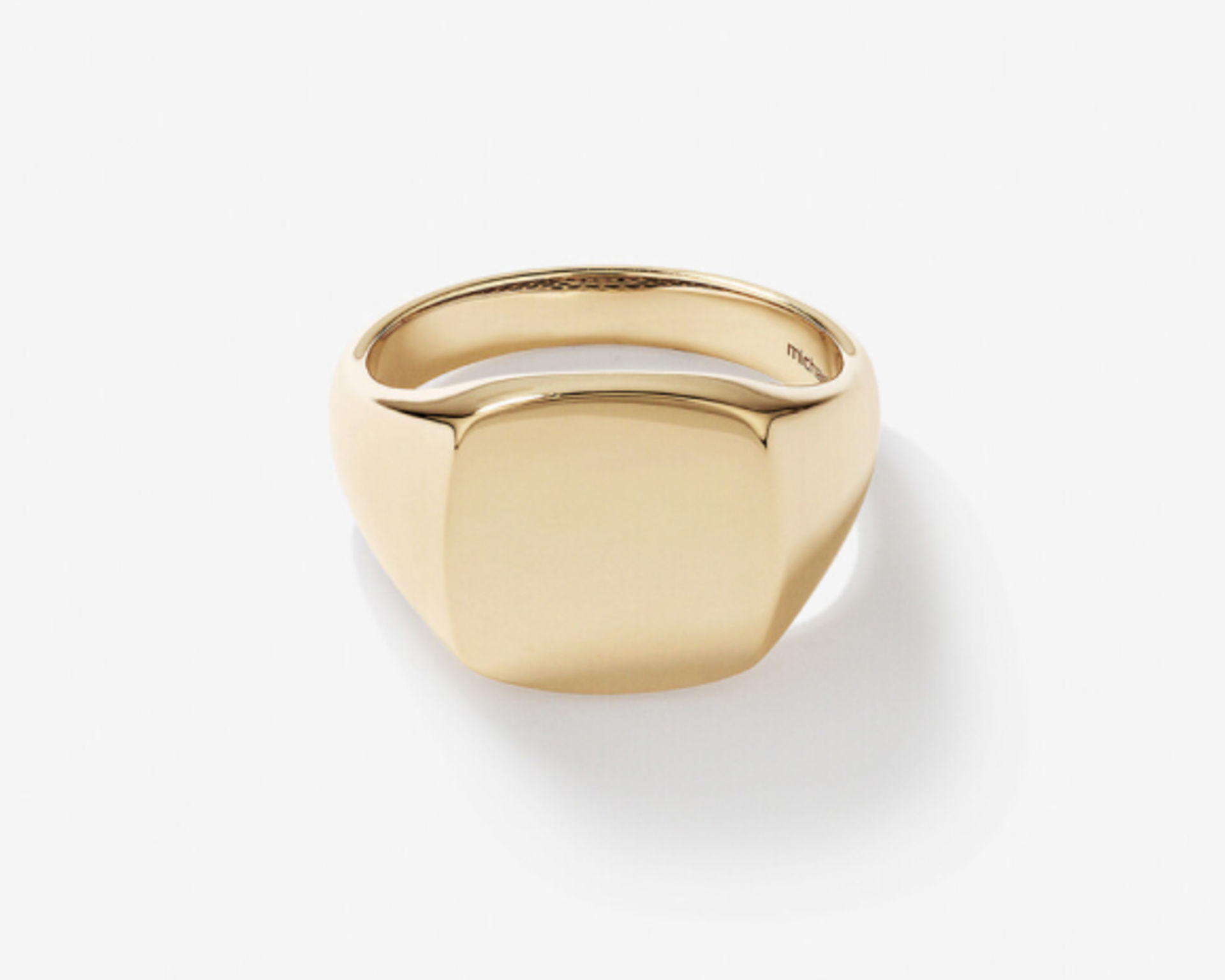 Yellow Gold Men's Wedding Band