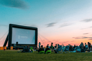 The Port of Everett is hosting Sail-In Cinema again this summer at Boxcar Park. (Port of Everett)