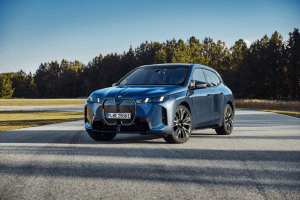 The 2026 BMW iX xDrive60 is the mid-level trim in the SUVs new lineup.